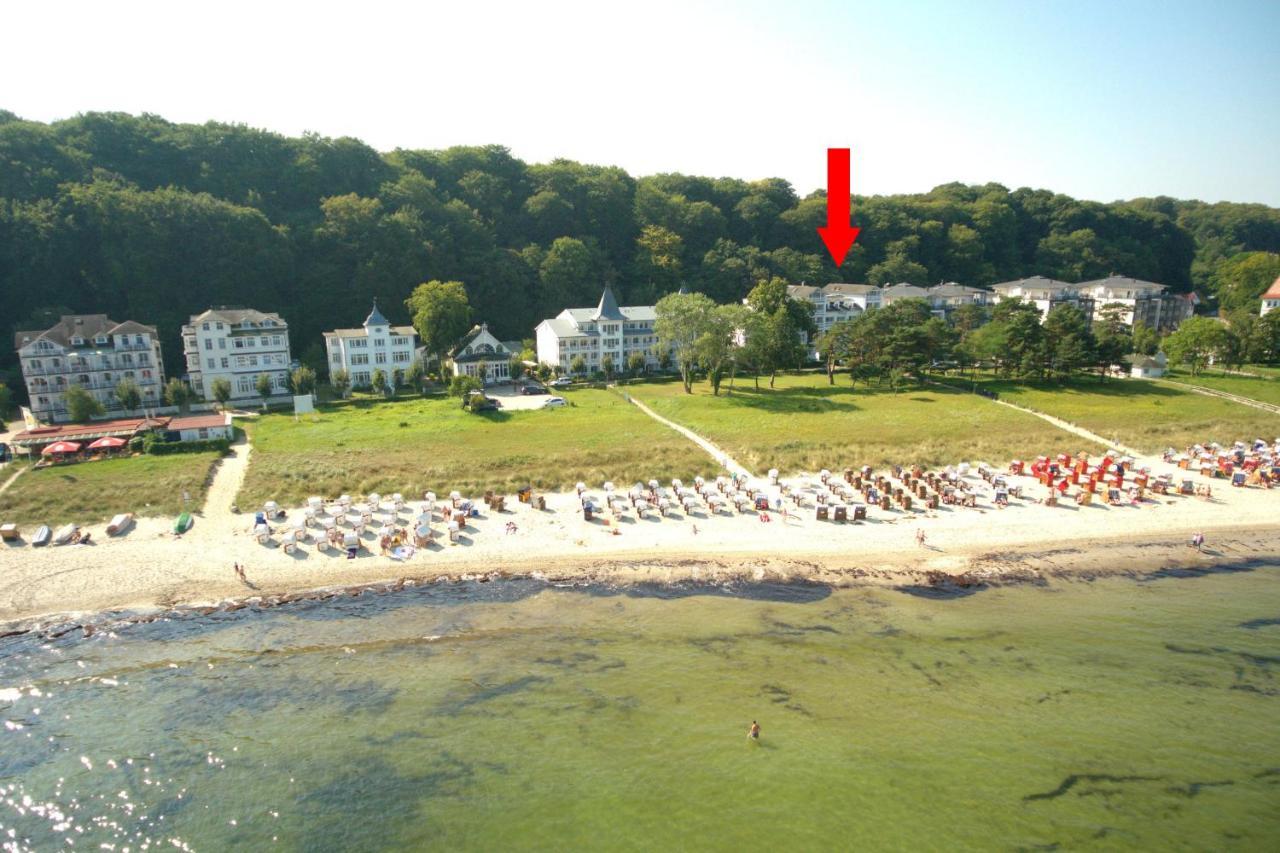 Aparthotel Ostsee Fewo 26 Balkon, Meerblick, Strand Binz Esterno foto