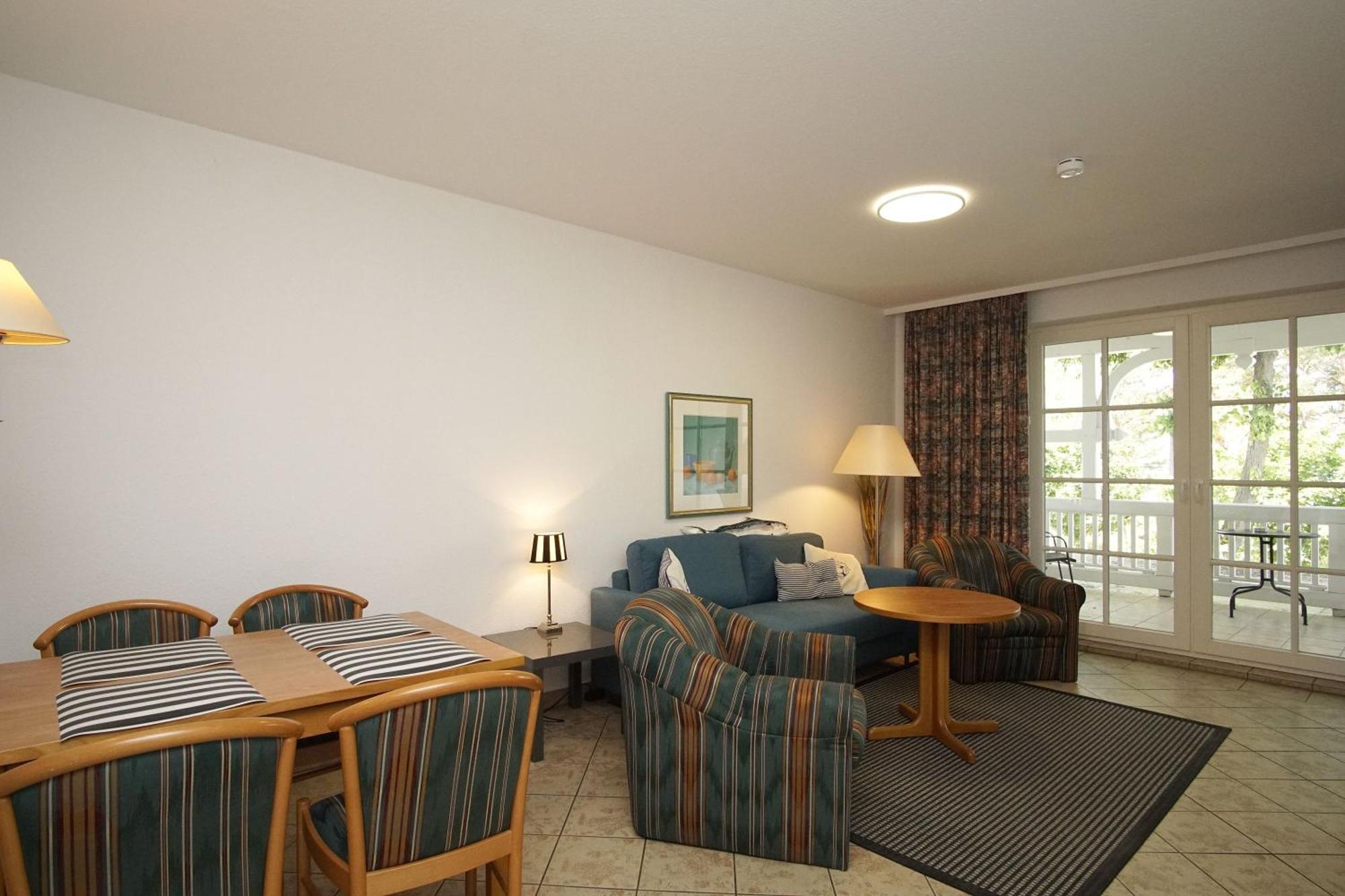 Aparthotel Ostsee Fewo 26 Balkon, Meerblick, Strand Binz Esterno foto